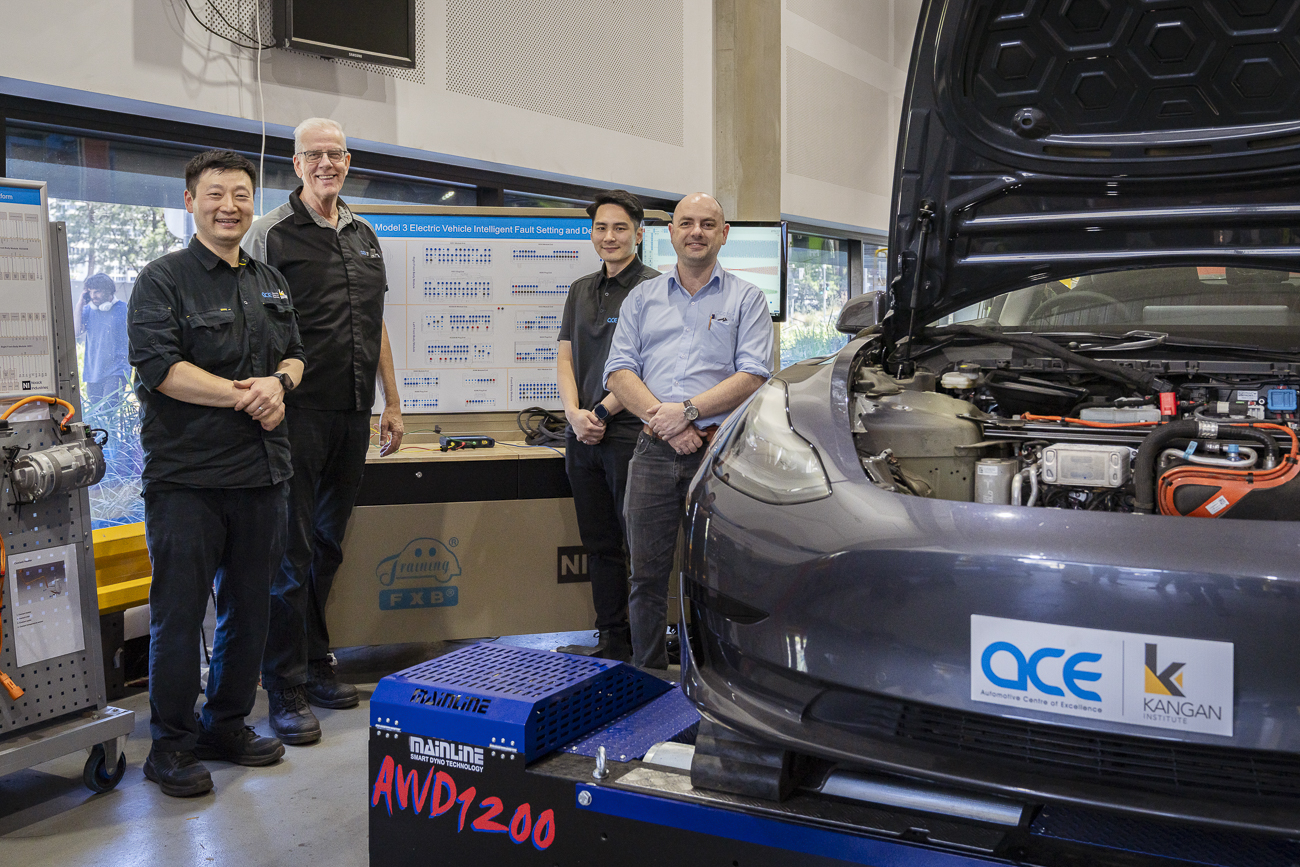 Kangan Institute tackles growing demand for EV repair skills